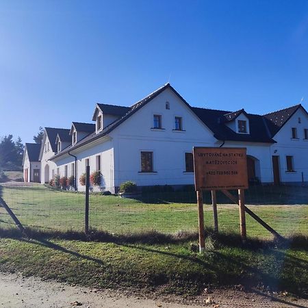 Matejovec 109 & Ubytovani Na Statku Český Rudolec Kültér fotó