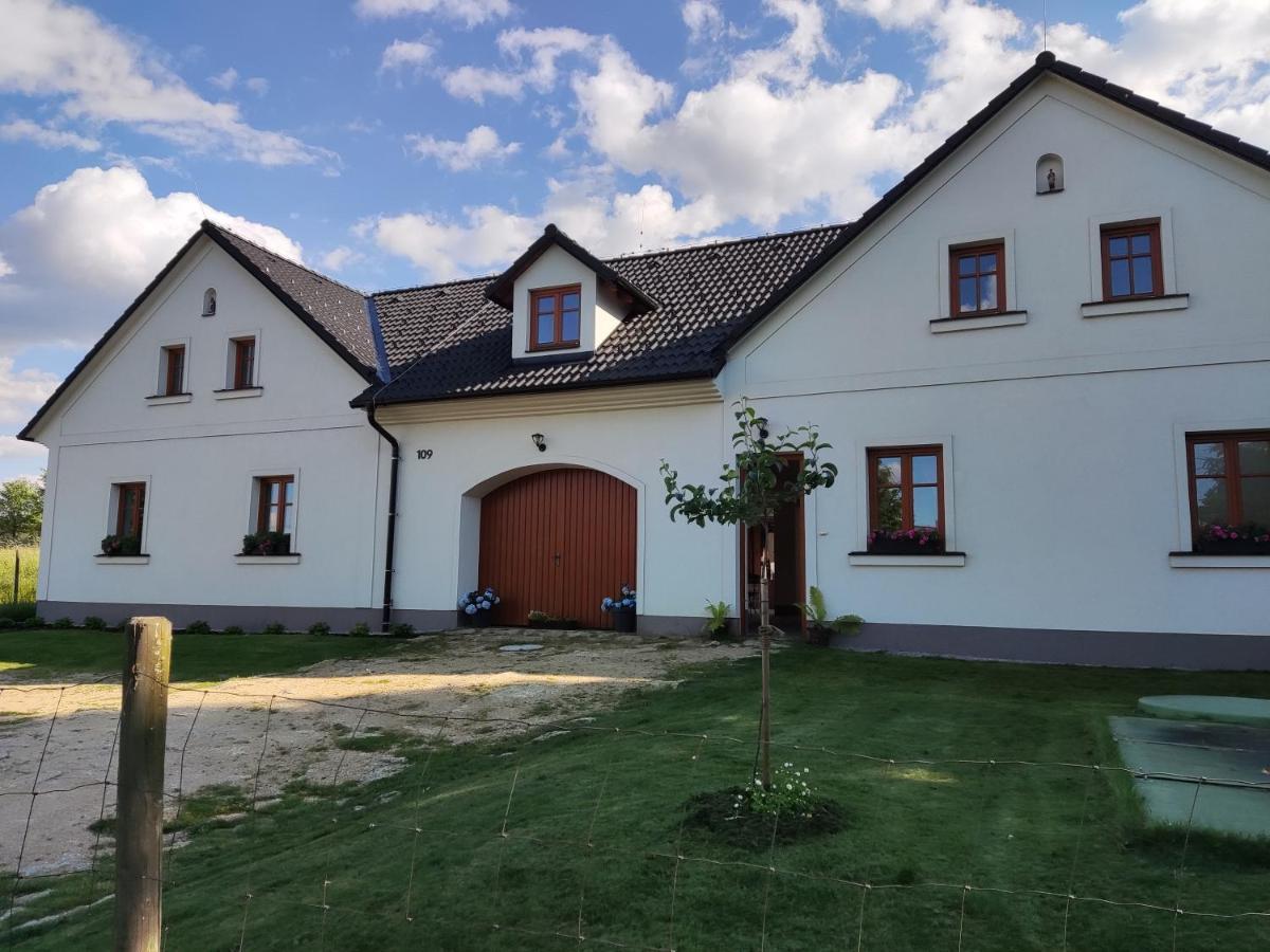 Matejovec 109 & Ubytovani Na Statku Český Rudolec Kültér fotó