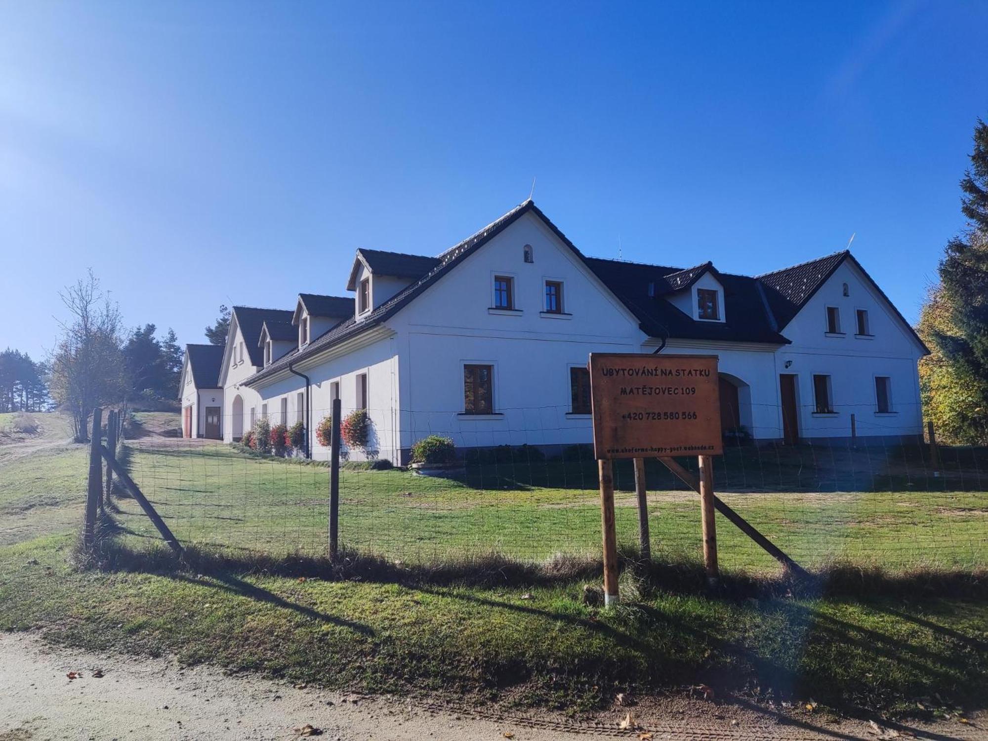 Matejovec 109 & Ubytovani Na Statku Český Rudolec Kültér fotó